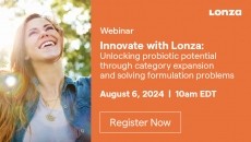 Innovate with Lonza: Unlocking probiotic potential through category expansion and solving formulation problems