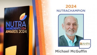 AHPA's Michael McGuffin named 2024 NutraChampion 